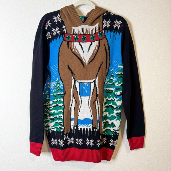 Ugly Christmas Sweater Reindeer - Picture 1 of 5
